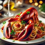Ristorante il pescatore spaghetti all'aragosta